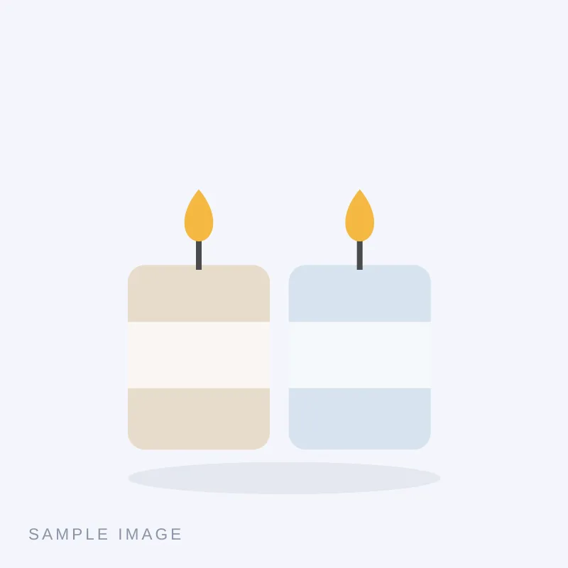 Scented Candle Duo (sample image)